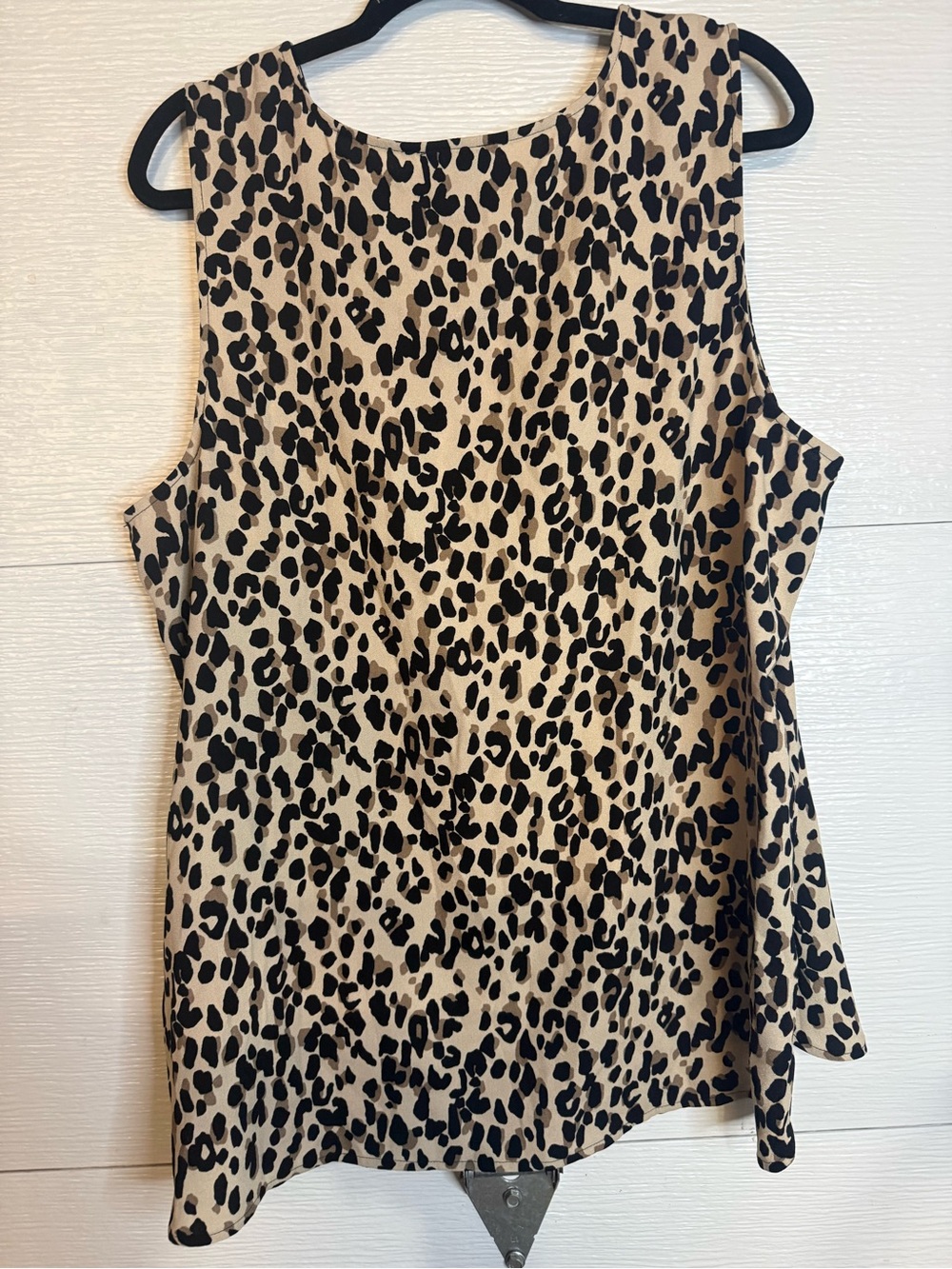 HALOGEN LEOPARD PRINT TANK 2X - Picture 4 of 5